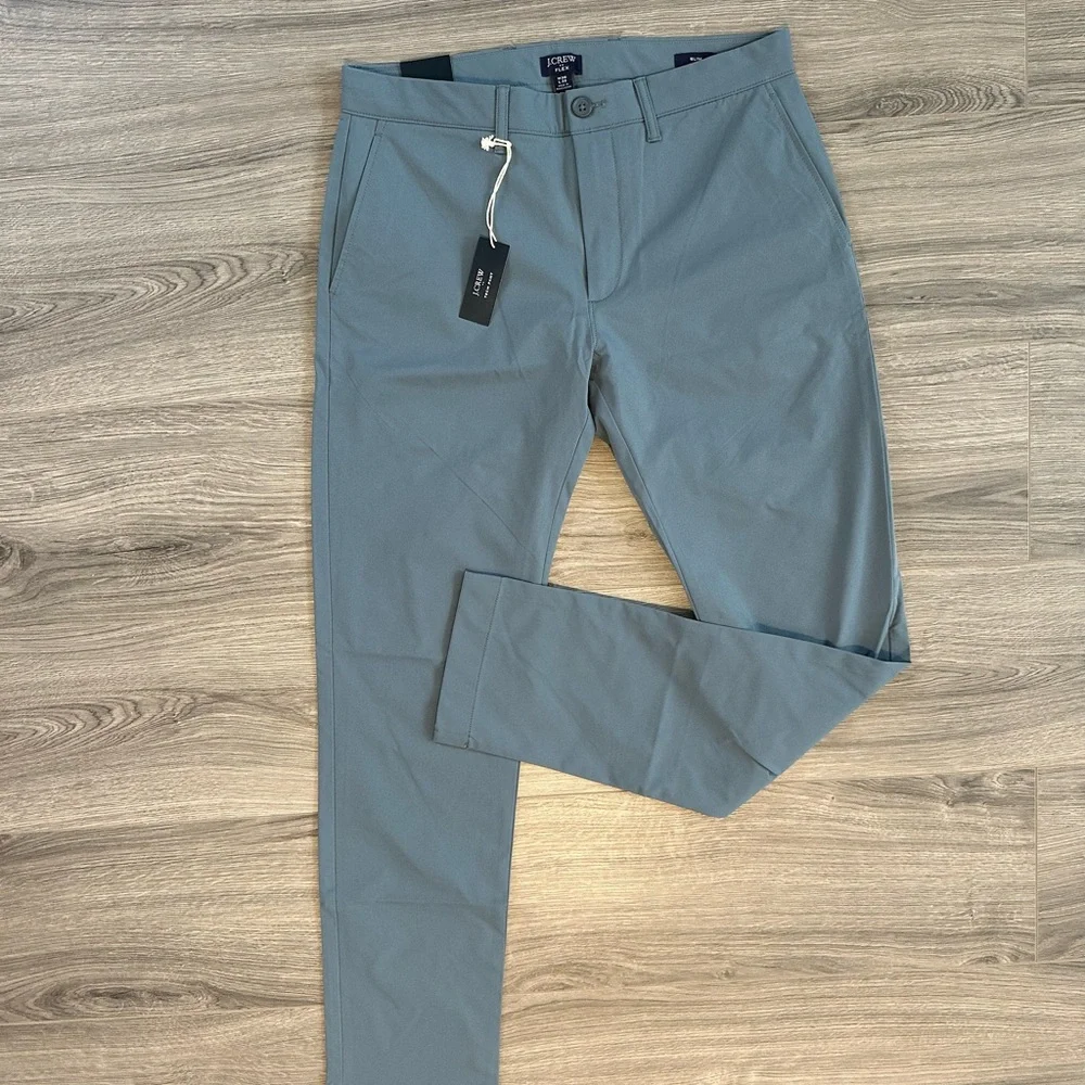 J. Crew Men’s Slim Chinos - Dusty Blue